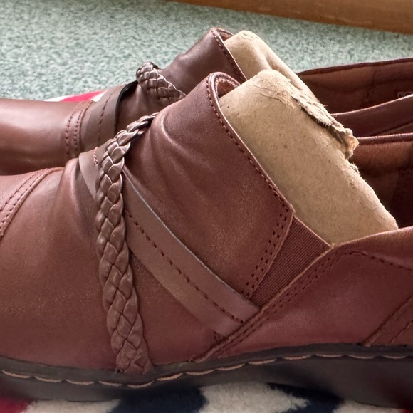 Brand New Clarks Cora Braid Shoe Loafer - Picture 2 of 3